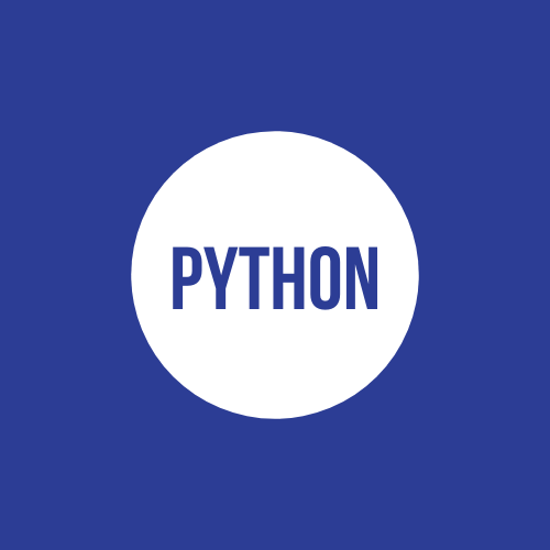 Take Python class online icon.